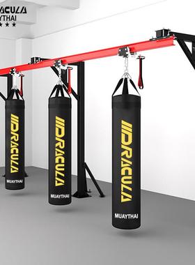 移动轨道滑车滑轨沙袋架拳击沙包收纳架吊式支架健身房拳馆沙袋架