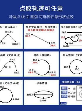 AB伺服落地式全自动点胶机|5G光模块密封自动打胶机设备