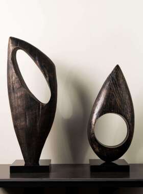 现GT-A071代售楼处玄雕塑术品关样板房厅酒店大堂艺展前台抽象装