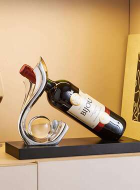 风生水酒起新中式轻红架公室酒柜餐奢厅商务风水装饰树SHDA2297脂