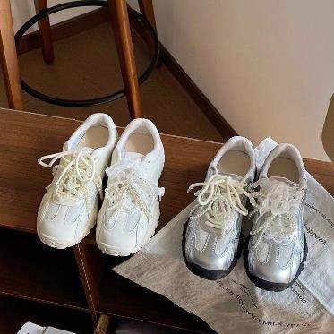 爆款轻便内增高厚底运动鞋休闲2025春夏季新款百搭阿甘德训鞋女款,淘宝优惠券,粉丝福利购,淘宝优惠卷