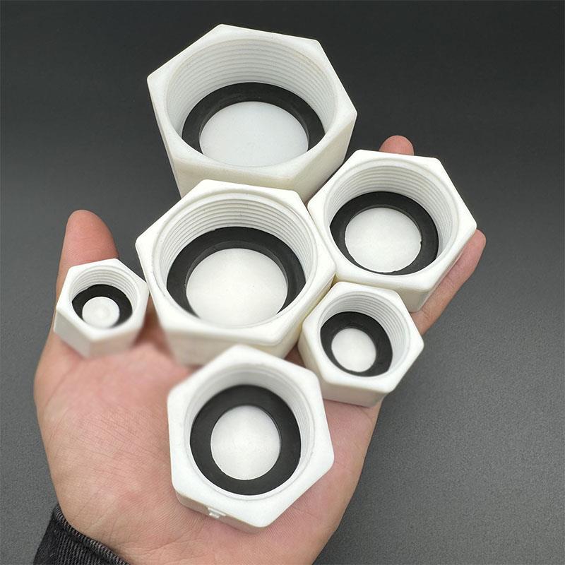 塑料PVC堵头PPR堵帽POM塞头4分 6分 1寸内丝牙管堵20 25 32管塞头 - 图1