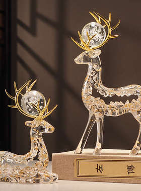 暖居摆件轻奢高档客厅电视柜办公室斗柜高级感小众进宅大吉装饰品