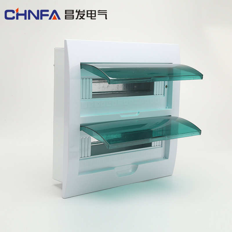 供应PZ30豪华型梅兰箱30回路双层室内照明配电箱双排开关回路箱 - 图0