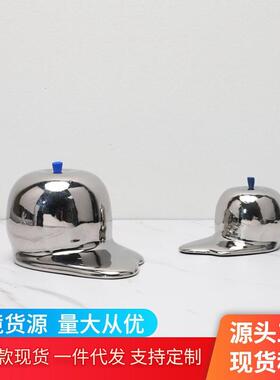 厂家直销现代电镀流体苹果树脂摆件样板房客厅餐厅酒店家居装饰品