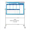 Workshop production management signboard customized content warehouse material location information whiteboard office employee attendance