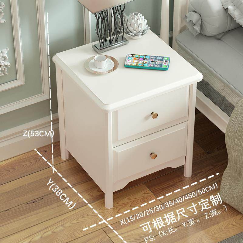简约现代风25cm35/45/50床头柜家用小户型卧室床边免安装夹缝柜子,淘宝优惠券,粉丝福利购,淘宝优惠卷
