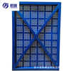 Construction site construction safety protection climbing net steel plate anti-fall punching hole net rice-shaped galvanized plate climbing net