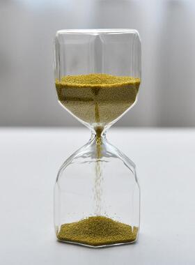 创意金珠沙漏现代简约北欧个性礼物家居装饰礼品桌面摆件 不计时