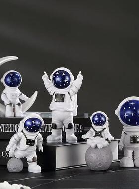 太空人小摆件太空人模型Figure玩具创意生日礼物车载桌面家居装饰
