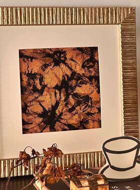 现中式板房装画中古OCS室风挂饰画客厅书房茶陈列样售楼部酒店摆