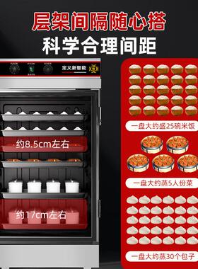 蒸饭柜家用商用电蒸箱食堂厨房大小型燃气蒸车全自动蒸柜蒸饭神器