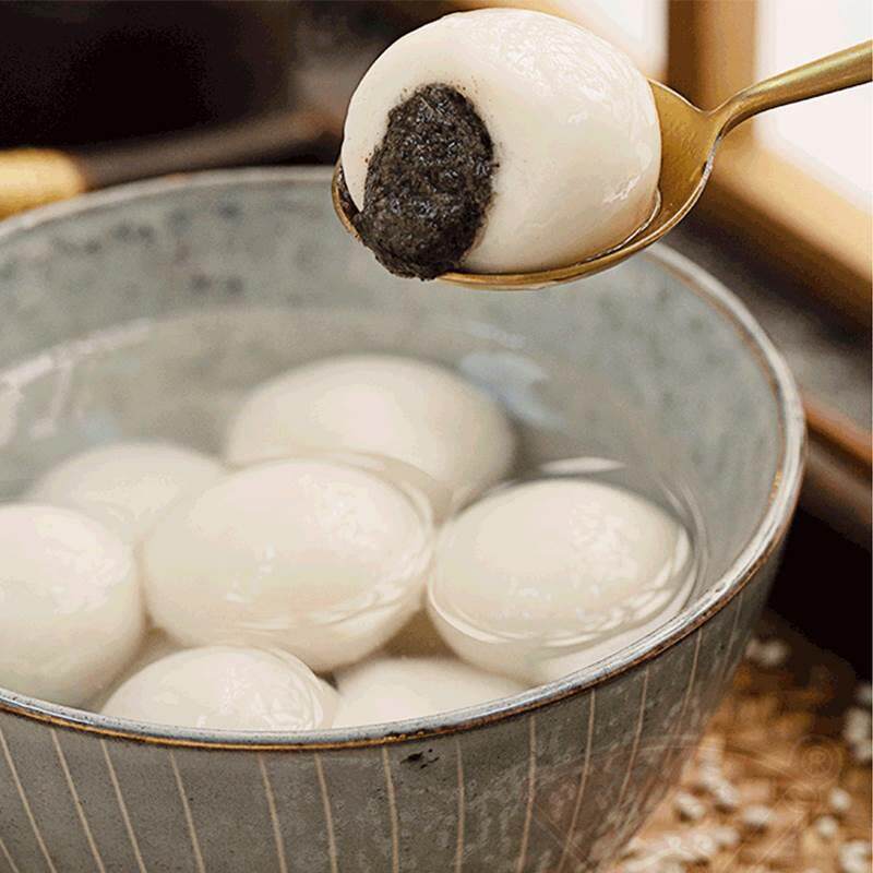 大黄米汤圆元宵黑芝麻白糯米五仁冷冻速冻甜品丸子夜宵元宵节食品