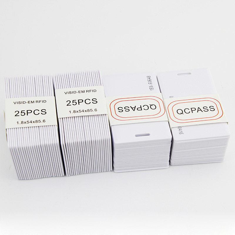 Inductive attendance machine ID attendance card consumer card access control machine ID thick card printing and production IC member recharge smart card