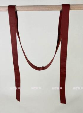 2026布条腰带女士雪纺细窄绑绳帆布腰带休闲百搭打结裤带洋装子装