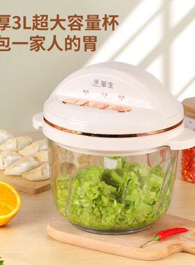 华生绞肉机家用搅肉机电动和面多功能料理机搅碎机搅拌机WS-8019B