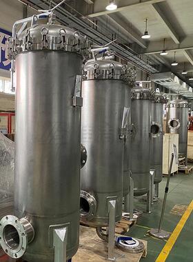 立式保安过滤器 5 微米精度过滤 电厂食品医行业净水终端设备