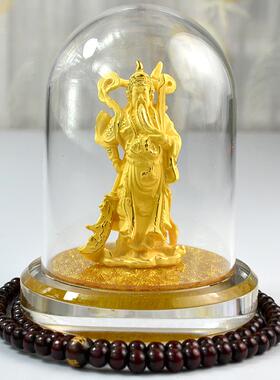 正品创意用车妈祖像汽车摆车件载车上内饰品绒沙金品汽车妈祖车摆
