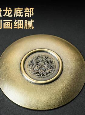 合金线香插香盘松塔底香座香薰炉熏香檀香炉炉家用室内便携香K-QS