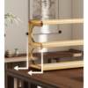 New Chinese style desktop Bogu rack ornaments storage rack multi-layer small tea rack tea set display rack cup holder storage rack