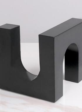 柜简约几何拱门摆件现轻奢板间玄代关KSV抽象创意艺术样家居软装