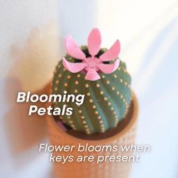 仙人掌墙壁挂趣味植物室内休闲墙壁挂钥匙挂室内趣味实用摆件