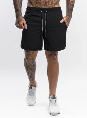 Sports pants men's shorts muscle fitness running training