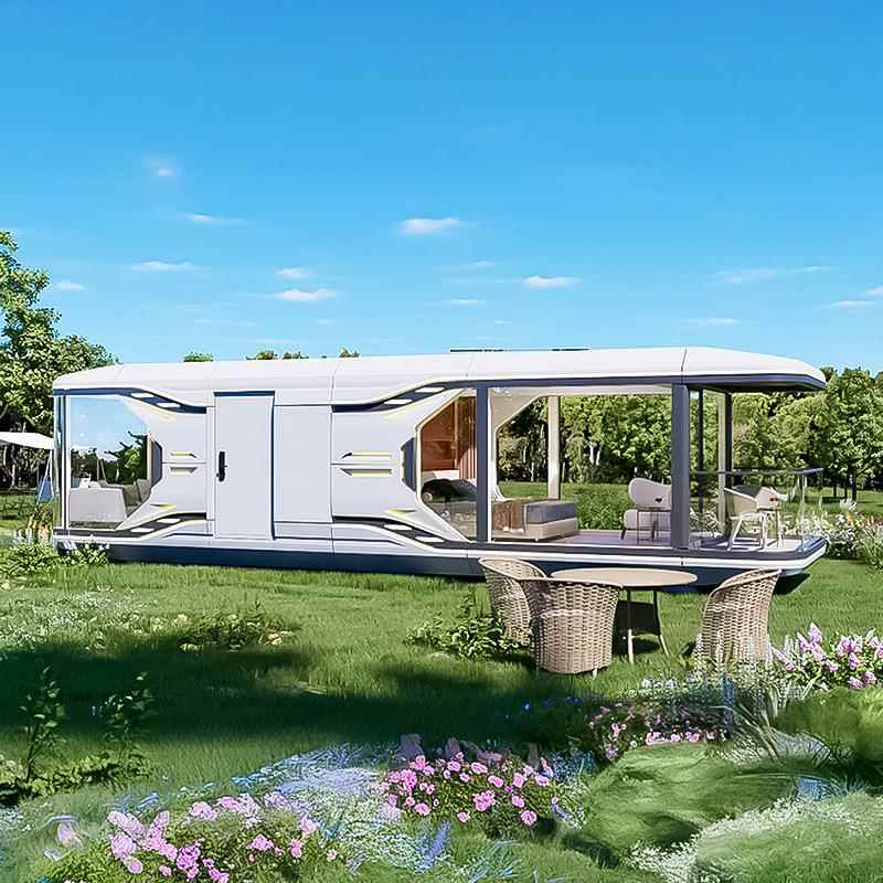 融捷太空舱移动房子住人家用别墅集成房屋民宿房商铺苹果仓工厂 - 图2