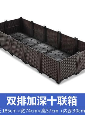 长方形种植家庭阳台塑料蔬菜花瓶
