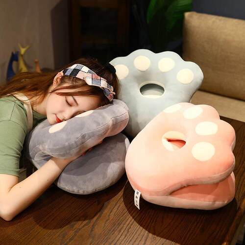 U-Shaped Desk Nap Pillow Neck Supporter Seat Cushion - 图0