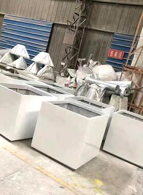 厂家生产各种异形户外玻璃钢种植树池市政圆林大尺寸种植花箱