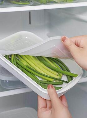 新款 595冰箱分类保鲜盒冻肉盒分格冷冻盒便当盒保鲜盒葱姜蒜分装
