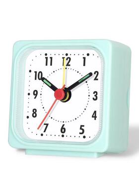 学生宿舍床头小型闹钟2026新款初高中简约男女孩专用起床可爱时钟
