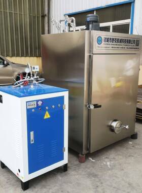 舒克100型烧鸡糖熏炉鱼产品烟熏炉通用型家禽熟食糖熏上色设备