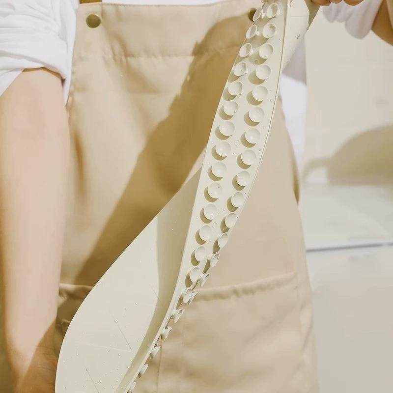 新款北欧风长方形加高挡水板多功能厨房洗手台带吸盘硅胶挡水条批,淘宝优惠券,粉丝福利购,淘宝优惠卷