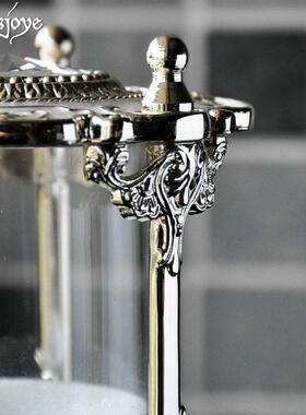 幻辰金属沙漏15分钟计时器创意摆件家居装饰品书房桌面工艺礼品摆