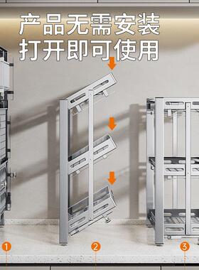 304墙上壁挂式碗架可折叠厨房置物架沥水架放碗碟盘多功能收纳架