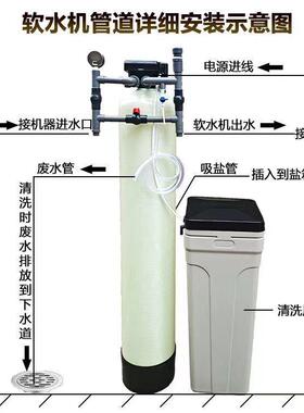 软水设备工业锅炉印染软化水处理供应成套过滤器厂家全自动