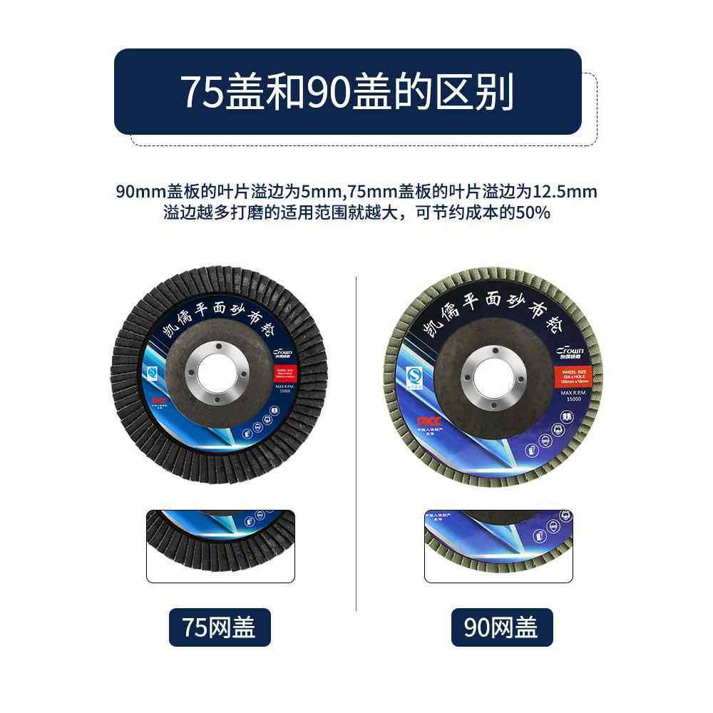 加厚百叶轮抛光片打磨片100百叶片百页片抛光轮去毛刺平面砂布轮,淘宝优惠券,粉丝福利购,淘宝优惠卷