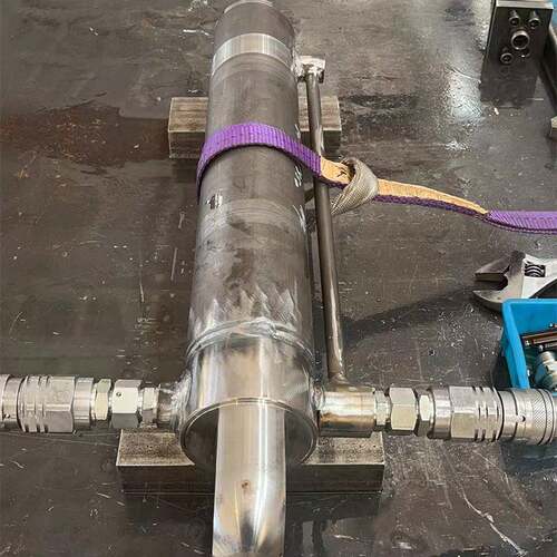 80/45—350液压高温缸前后ES40关节安装力士樂液壓派克工程 - 图0