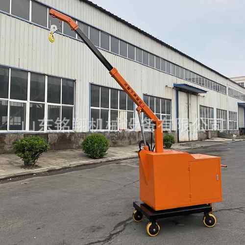 工厂用模具工件用0.5吨1T2电动行走旋转起重吊机移动式平衡吊车 - 图1