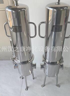 不锈钢液体过滤器3芯5芯10英寸304微孔芯式筒式保安过滤器定制