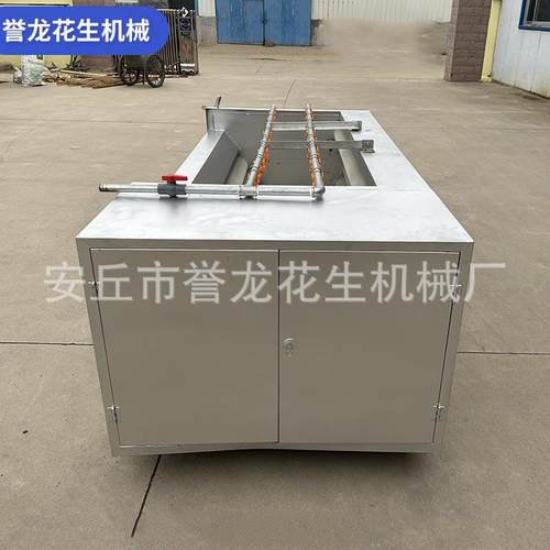 U型花生果毛辊清洗机土豆红薯地瓜去泥沙根茎类毛刷清洗机洗果机 - 图1