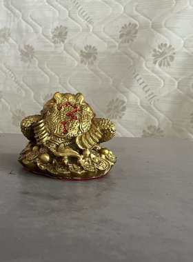 招财金蟾开业送礼乔迁送礼装饰送礼办公摆件前厅摆件展示柜摆件