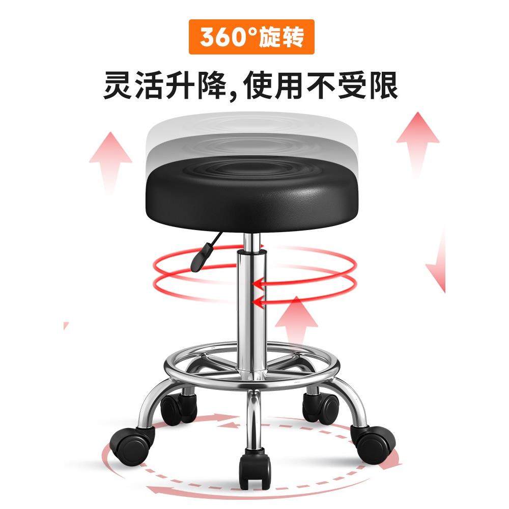 吧台椅家用升降高脚凳子旋转前台坐椅简约靠背酒吧椅子收银台圆凳,淘宝优惠券,粉丝福利购,淘宝优惠卷