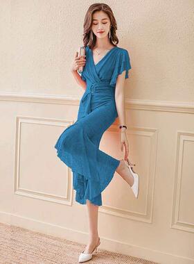 Improved Cheongsam French Dress Women