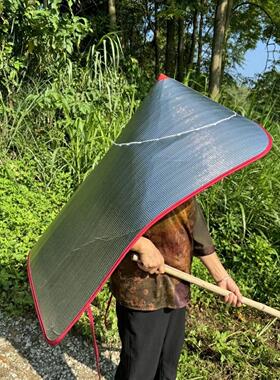 干活遮阳防晒隔热农活采茶帽子