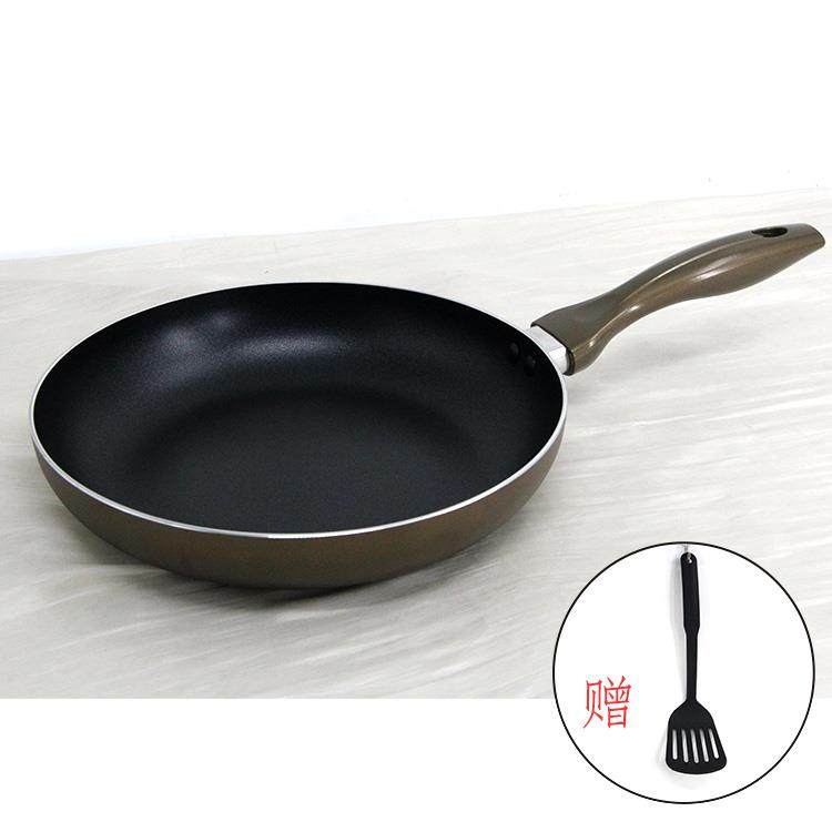 一品厨平底锅不粘锅家用炒锅金色煎饼煎蛋牛排锅电磁炉不粘锅煎锅,淘宝优惠券,粉丝福利购,淘宝优惠卷