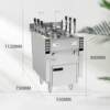 Yuanchu Commercial Intelligent Fully Automatic Lifting Noodle Cooker Six-Head Electric Noodle Cooker Cooking Noodle Malatang Hotel Equipment