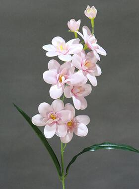 粉色系婚庆仿真花材绢花10枝装婚礼堂装饰绢花吊顶路引插花花艺